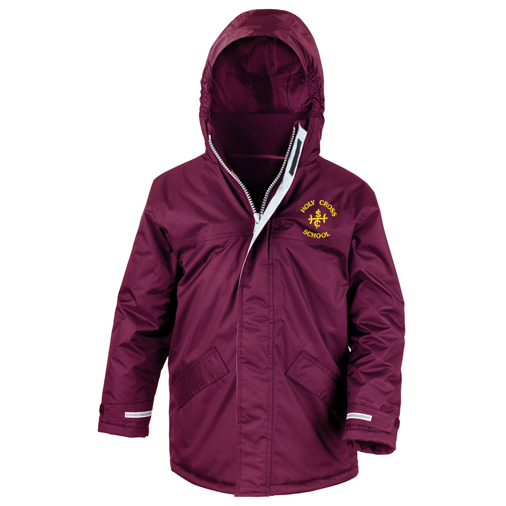 Holycross Primary Core Kids Winter Parka Maroon