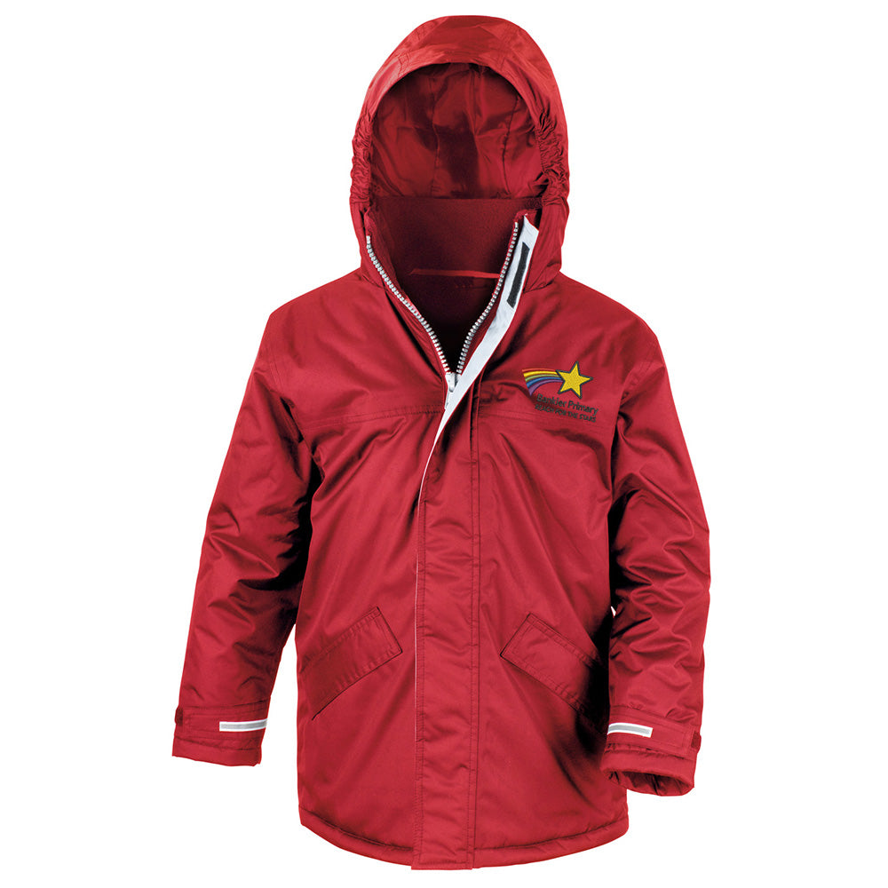 Bankier Primary Core Kids Winter Parka Red