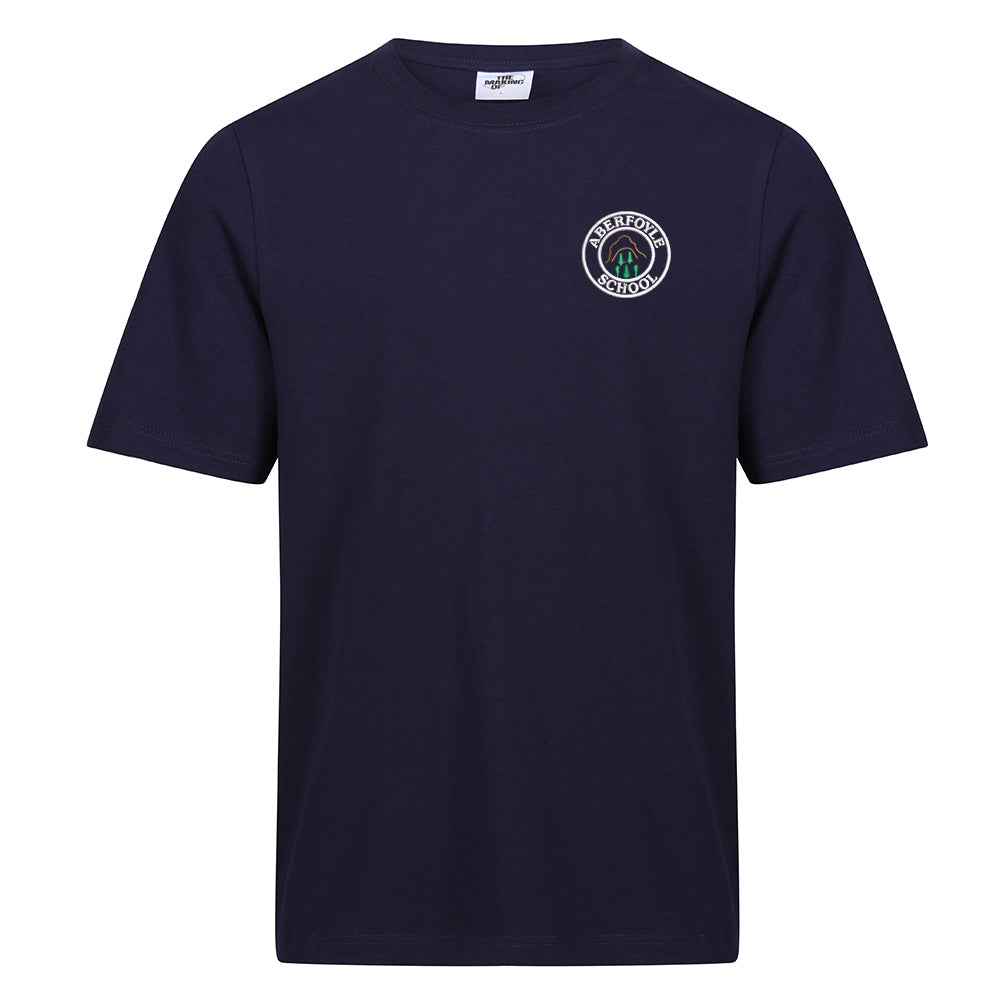 Aberfoyle Primary T-Shirt Navy