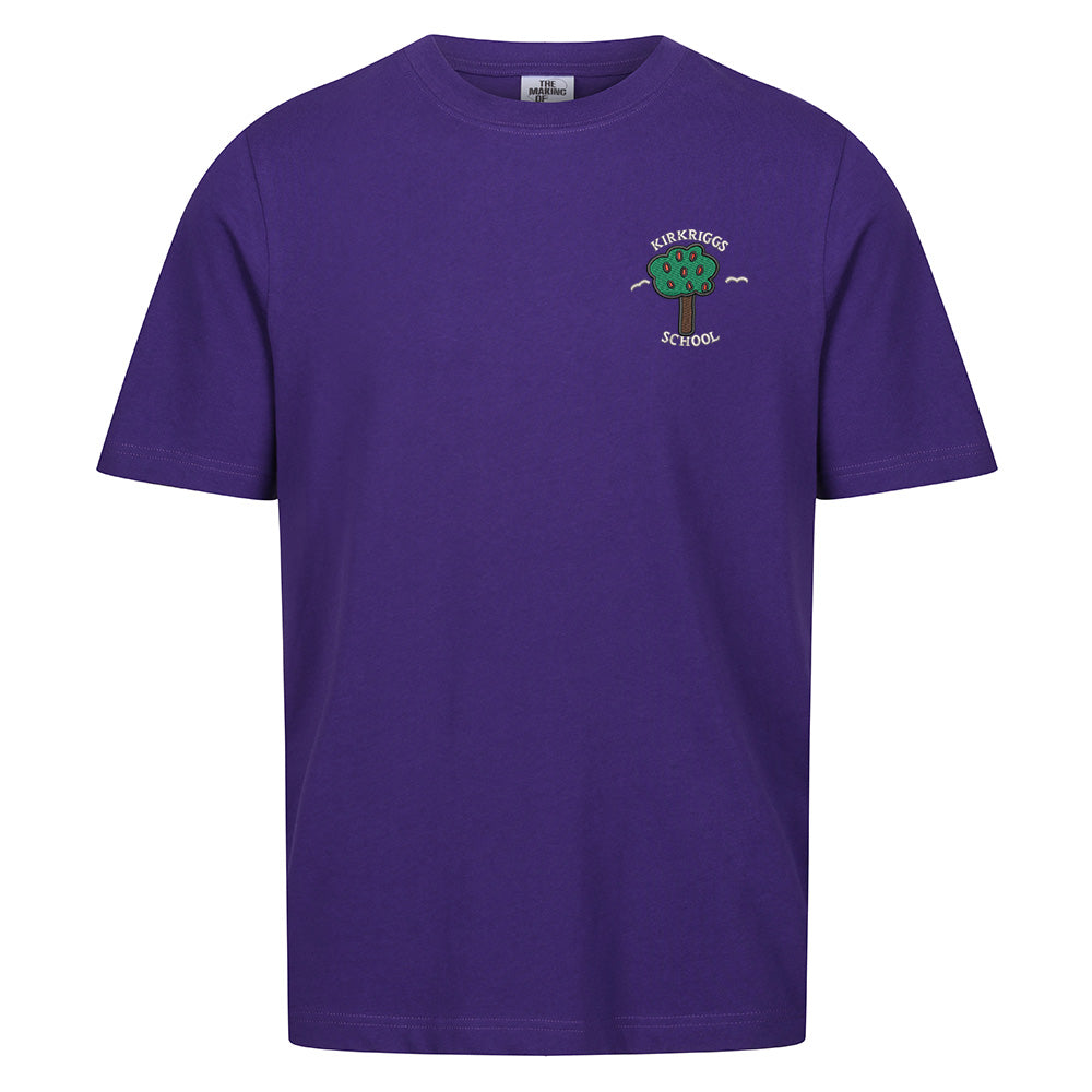 Kirkriggs Primary T-Shirt Purple