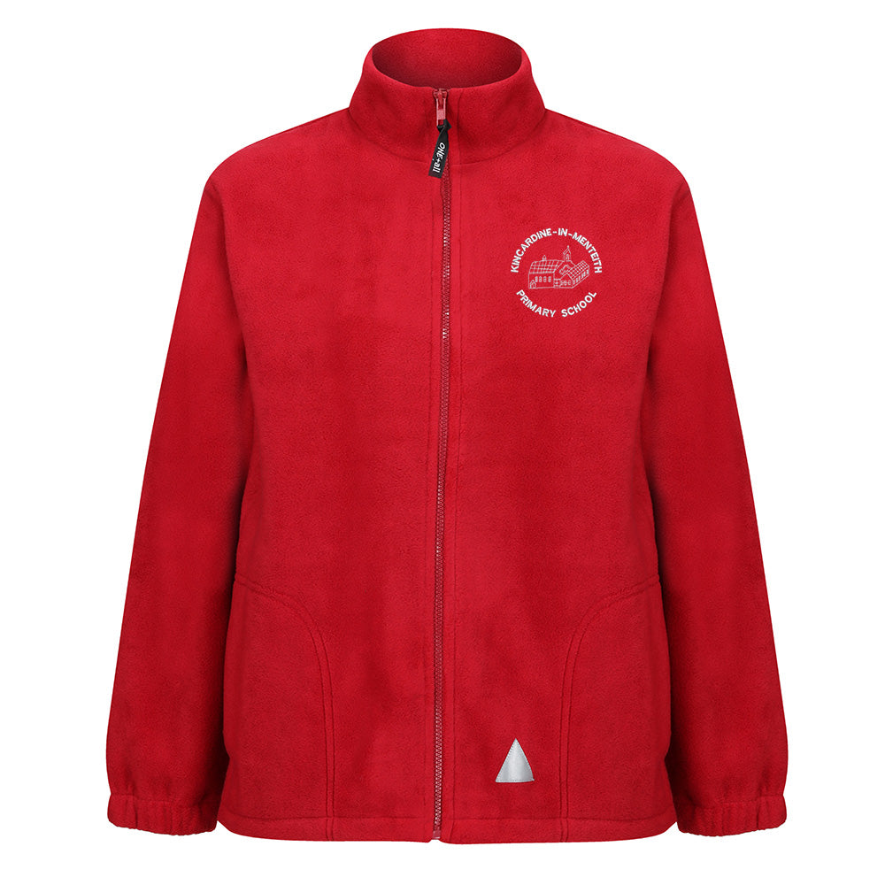 Kincardine-in-Menteith Primary Ourdoor Fleece Red