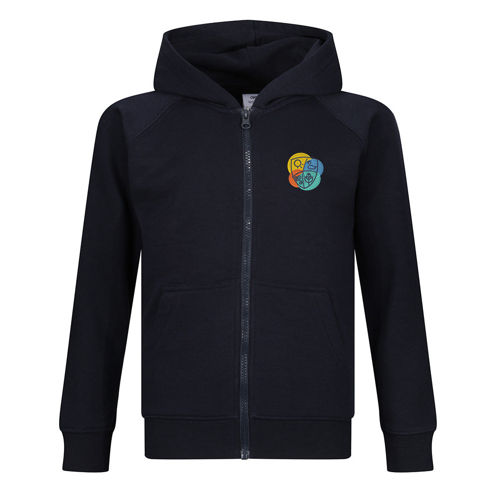 Montgomerie Park Primary Zipped Hoodie Navy