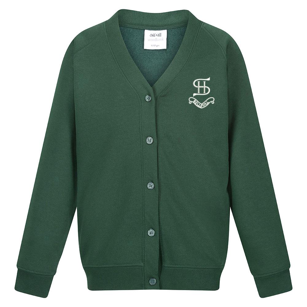 Sacred Heart Primary Bellshill Sweat Cardigan Bottle