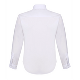 Girls Twin Pack L/S Non Iron Regular Fit Blouse White