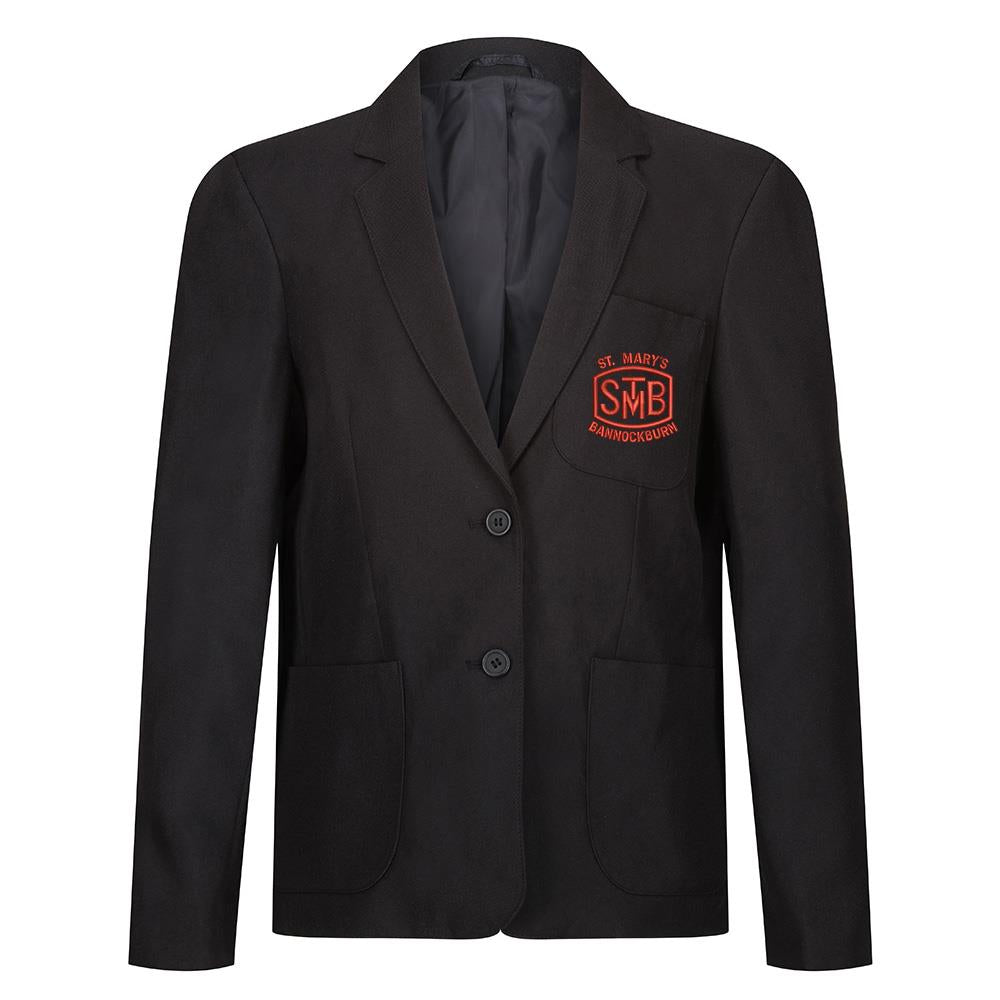 St Marys Primary Bannockburn Girls Poly Blazer Black