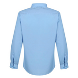 Girls Twin Pack L/S Non Iron Regular Fit Blouse Blue