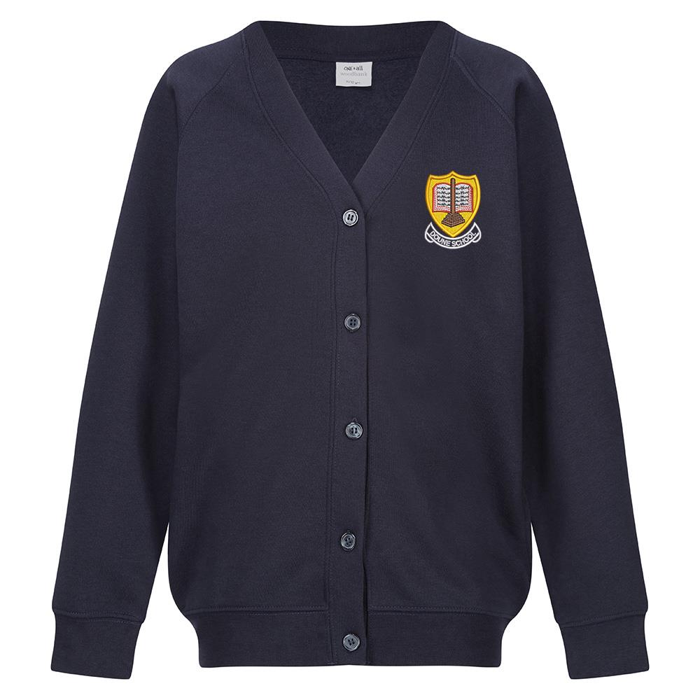 Doune Primary Sweat Cardigan Navy