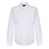 Boys Twin Pack L/S Non Iron Regular Fit Shirt White