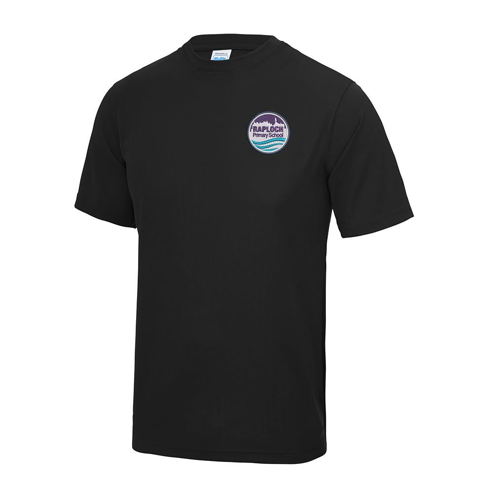 Raploch Primary T-Shirt Black