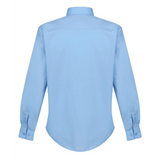 Boys Twin Pack L/S Non Iron Regular Fit Shirt Blue